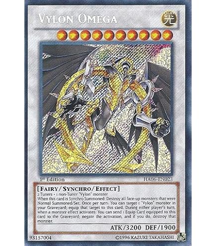 Amazon.com: YU-GI-OH! - Vylon Omega (HA06-EN023) - Hidden Arsenal