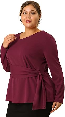 plus size peplum top amazon