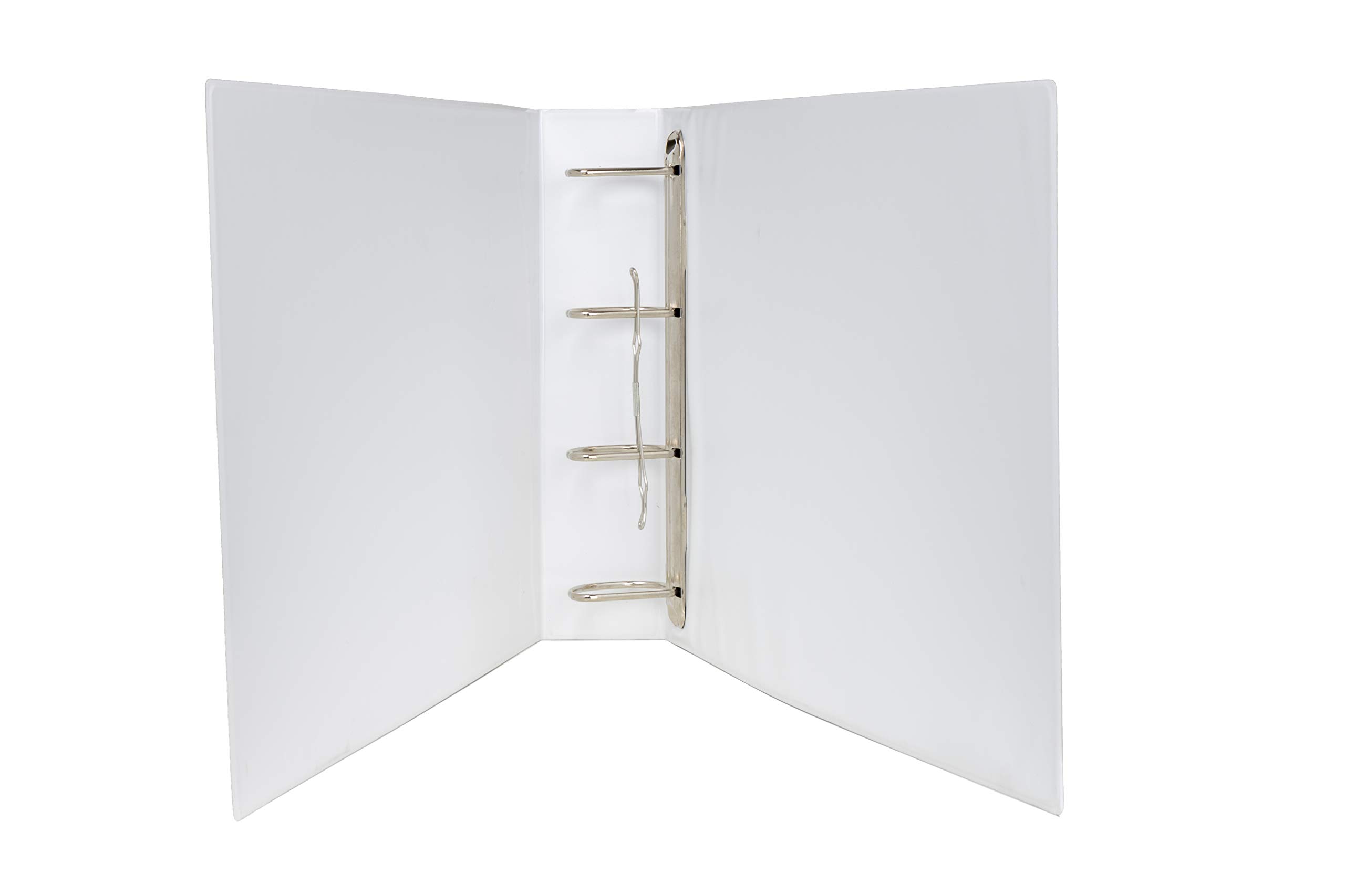 Wagner STORAGE_BINDER, A3, 65 mm spine width, 4-ring mechanism, white/grey, 50 mm filling height