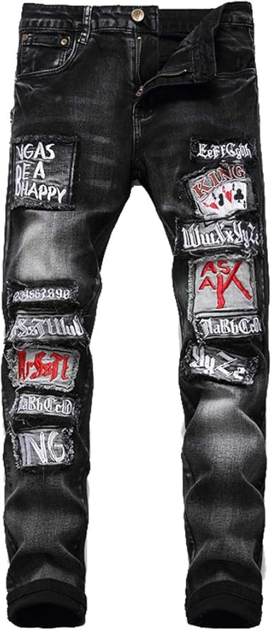 embroidered jeans amazon