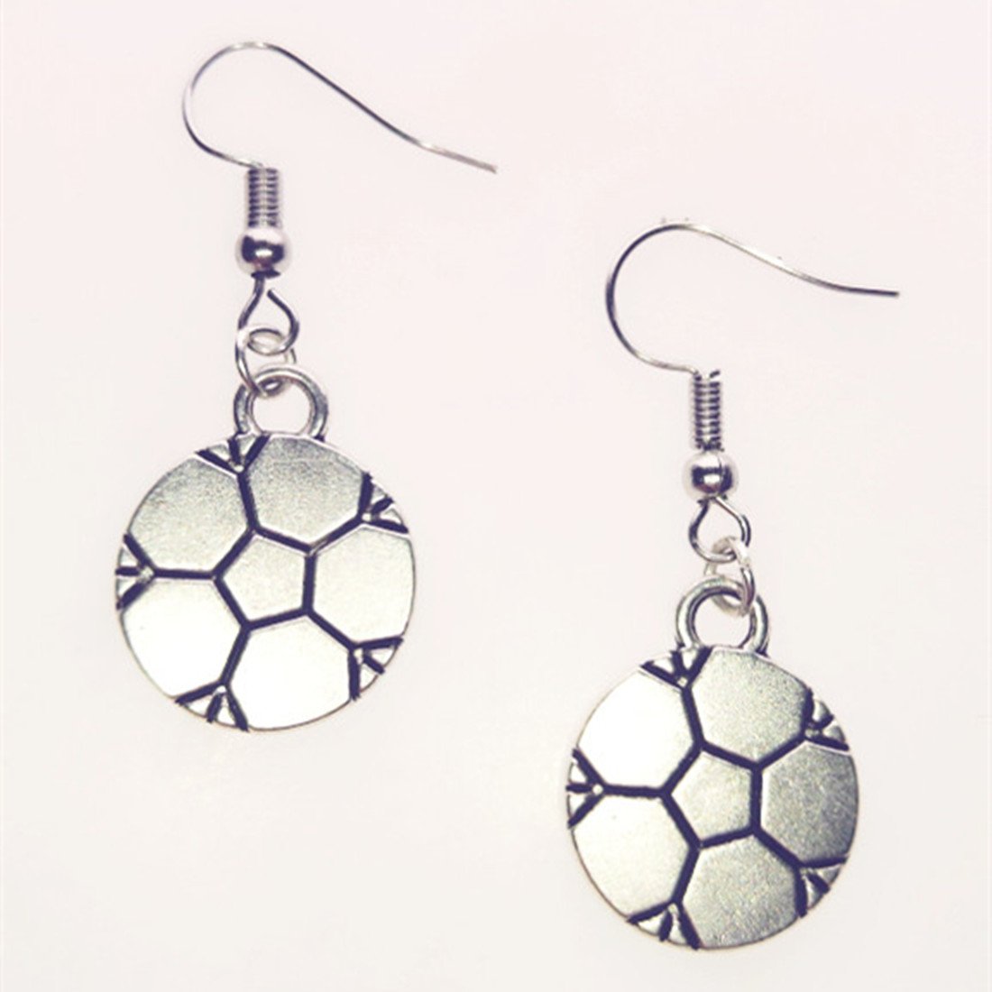soccer earrings soccer jewelry Sport earring Sport jewelry football