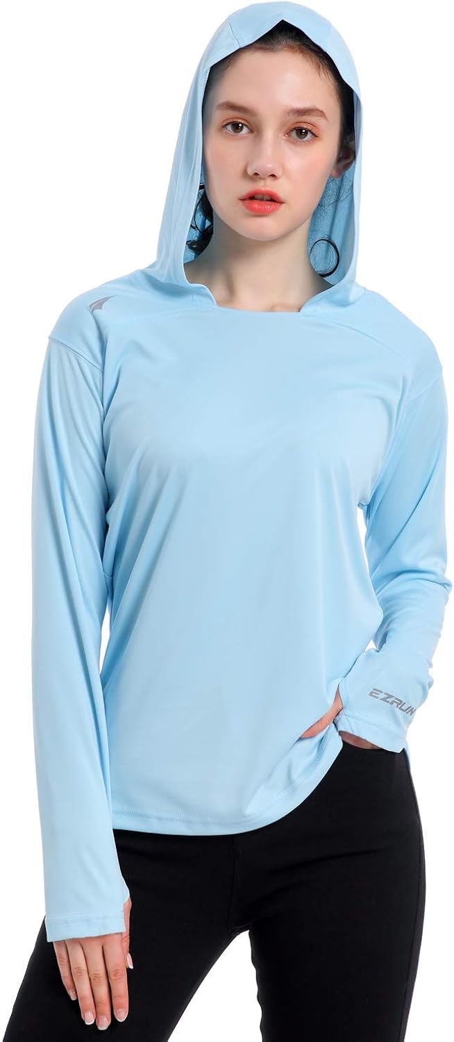 women's hooded fishing shirts