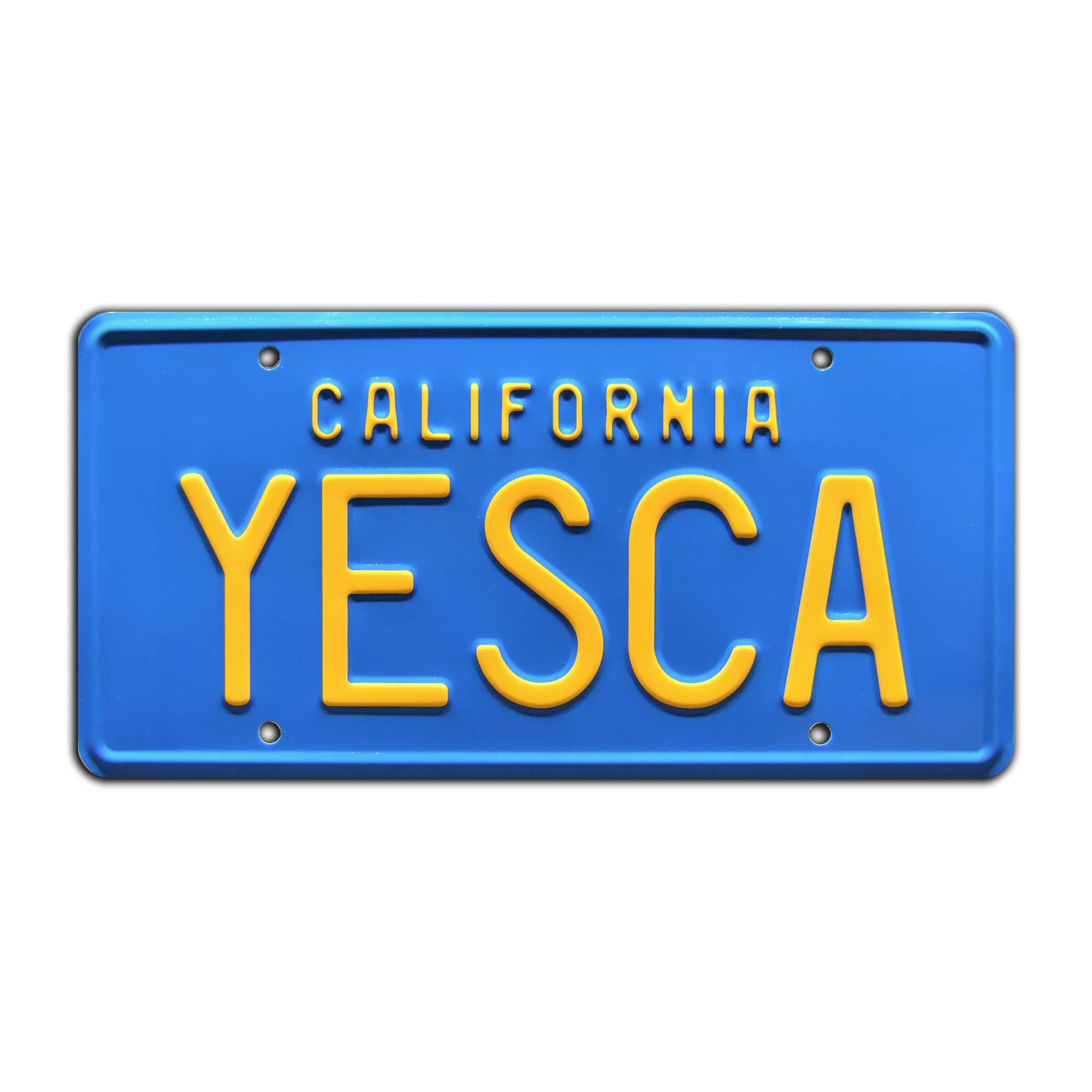 Celebrity Machines Cheech & Chong | YESCA | Metal Stamped License Plate