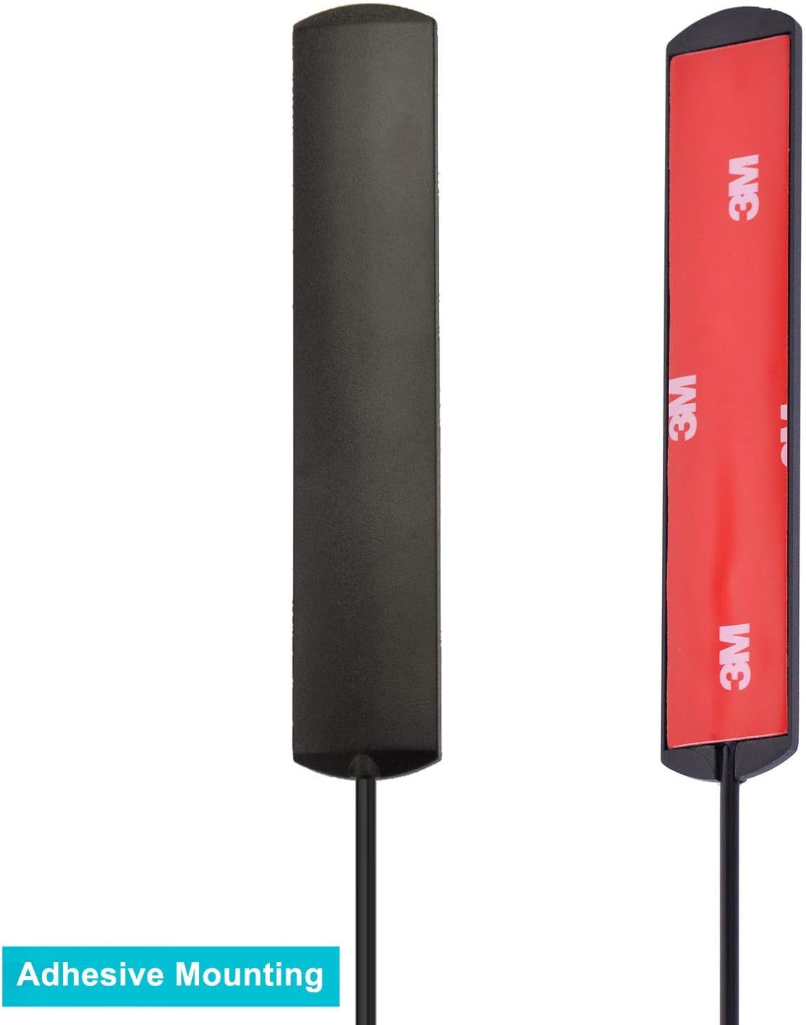 Bingfu Car Antenna Car Stereo FM AM Radio Antenna Car Adhesive Mount Hidden Patch Antenna for Vehicle Truck SUV Car Stereo in Dash Head Unit CD Media Receiver Player Audio HD Radio Tuner Amplifier: Car Electronics