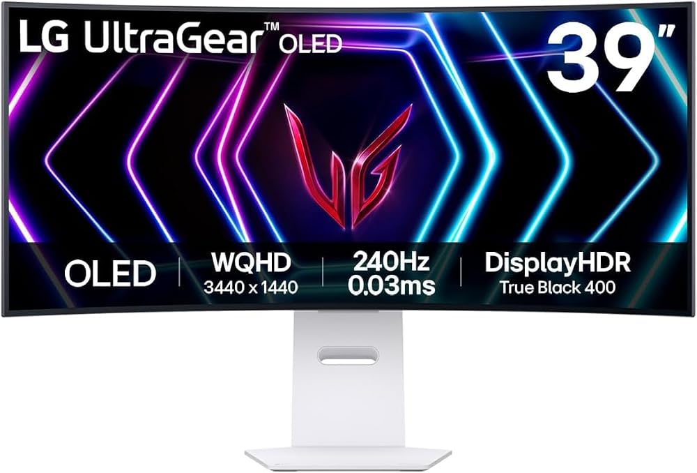 LG Ultragear 39GS95QE Curved OLED 39 inch Gaming Monitor 240Hz 0.03ms