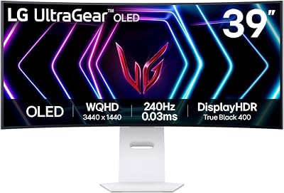 LG Ultragear 39GS95QE Curved OLED 39 inch Gaming Monitor 240Hz 0.03ms