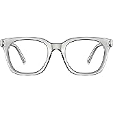 Jectieey Blue Light Blocking Glasses for Women Men,Oversize Fashion Squre Anti Eyestrain Glasses for Gaming/Reading/TV