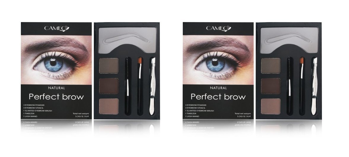 Cameo Perfect Brow Makeup Natural (Pack of Two)