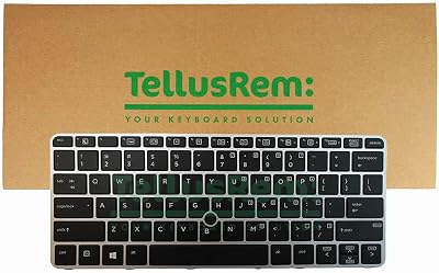 TellusRem US Backlit Keyboard for HP 820 G3 G4 725 G3 G4