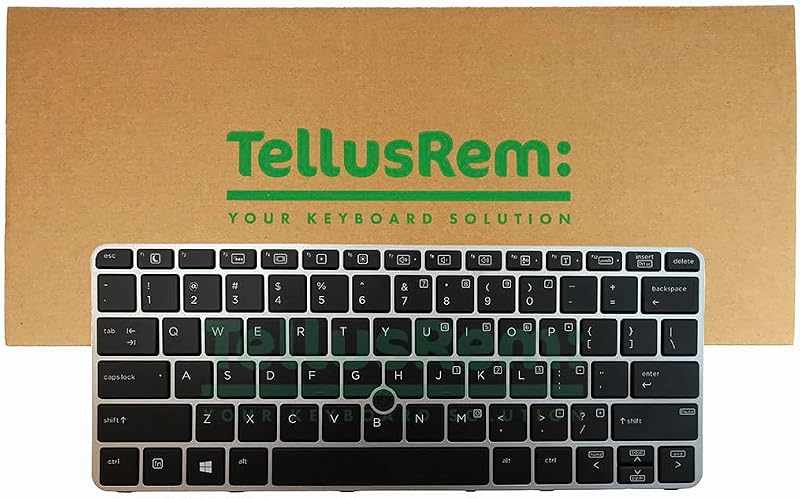 TellusRem US Backlit Keyboard for HP 820 G3 G4 725 G3 G4