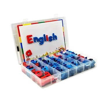 Blanketswarm Magnetbuchstaben Und Tafel In Einer Box Alphabet