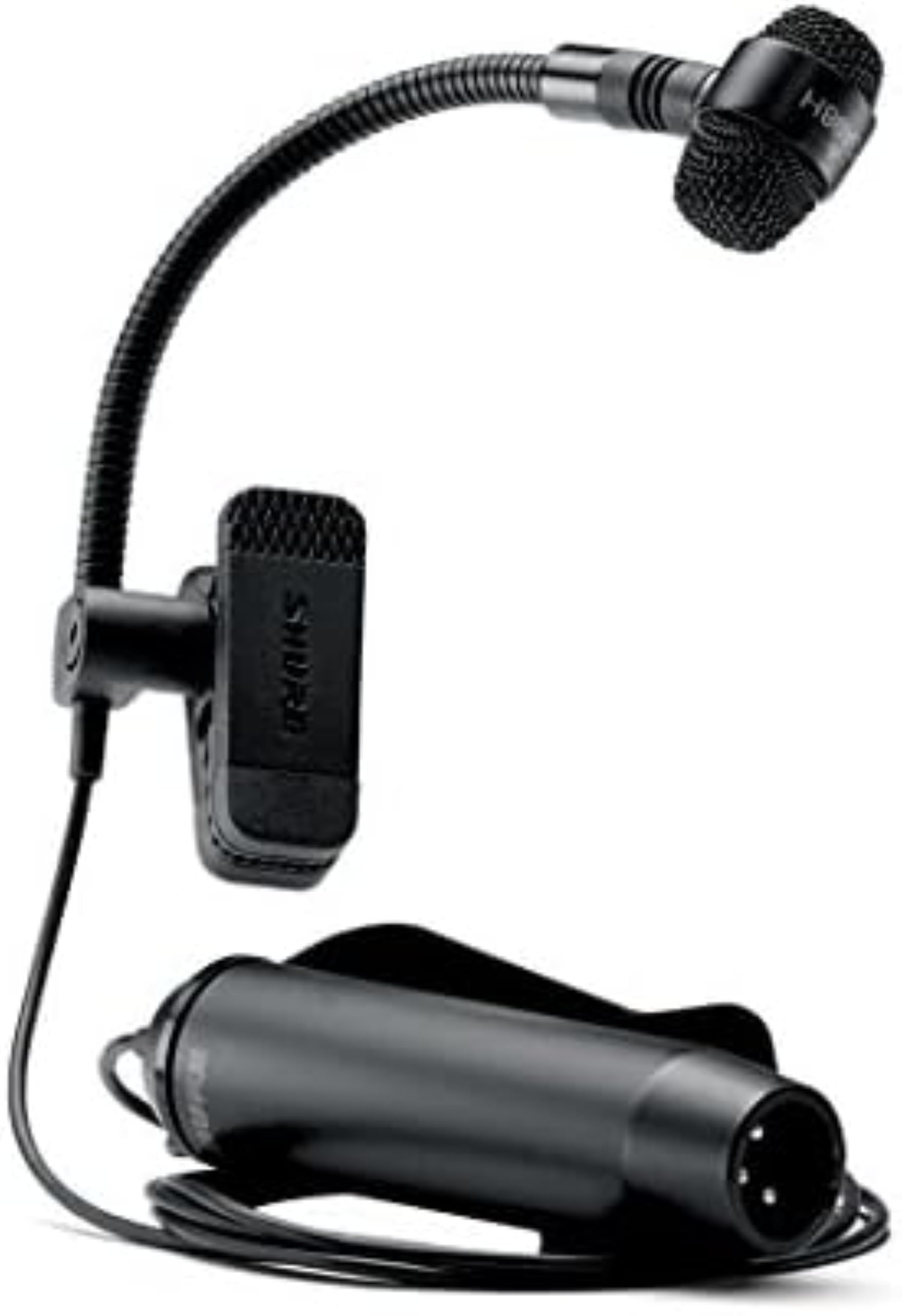 Shure PG ALTA Cardioid Condenser Gooseneck Instrument Microphone with XLR-XLR Cable (PGA98H-XLR)