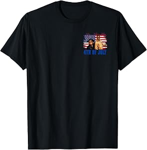 Hey Where The White Women AT Fourth July Humor 2 Side T-Shirt