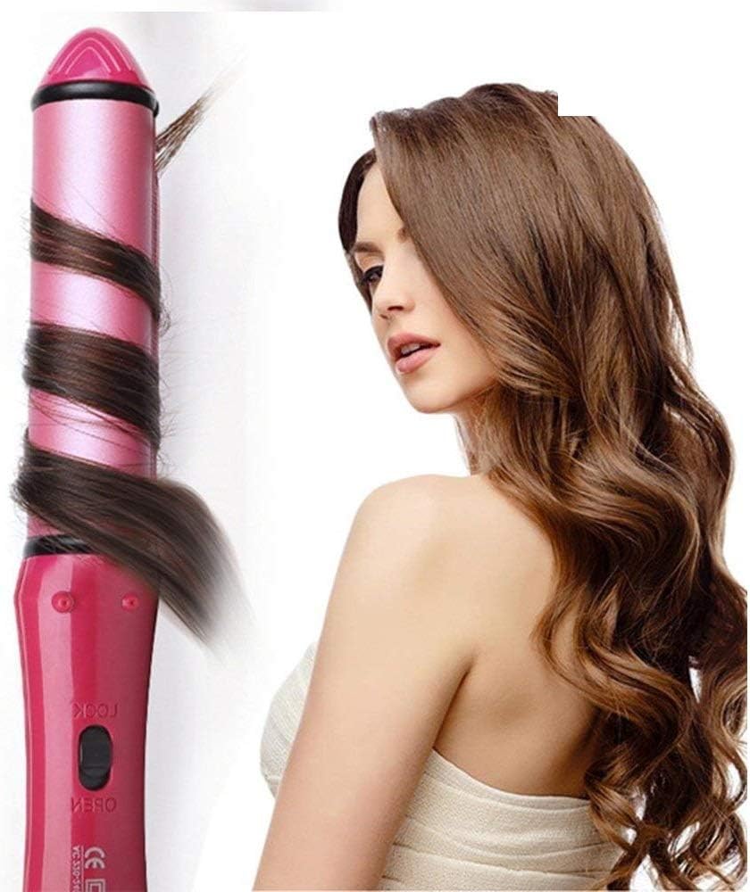 Aorna 2-In-1 Ceramic Plate Essential Combo Beauty Set of Hair Straightener and Plus Curler