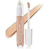 Clinique Even Better All-Over Full Coverage Concealer + Eraser Makeup For Dark Undereye Circles | With Hyaluronic Acid + Caffeine | Hydrating, Brightening + Depuffing