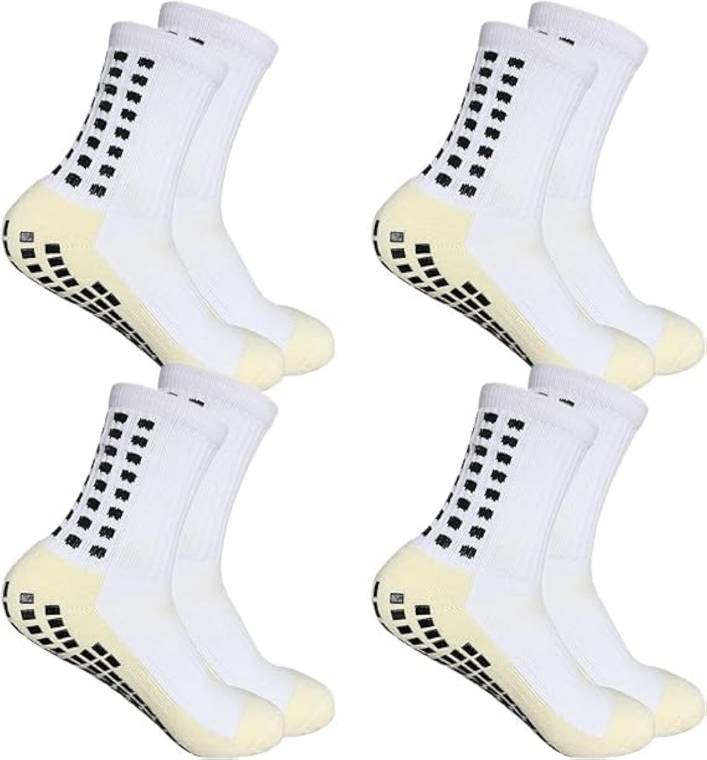 YUFREE SUN Men's Soccer Socks - Non Skid Anti Slip