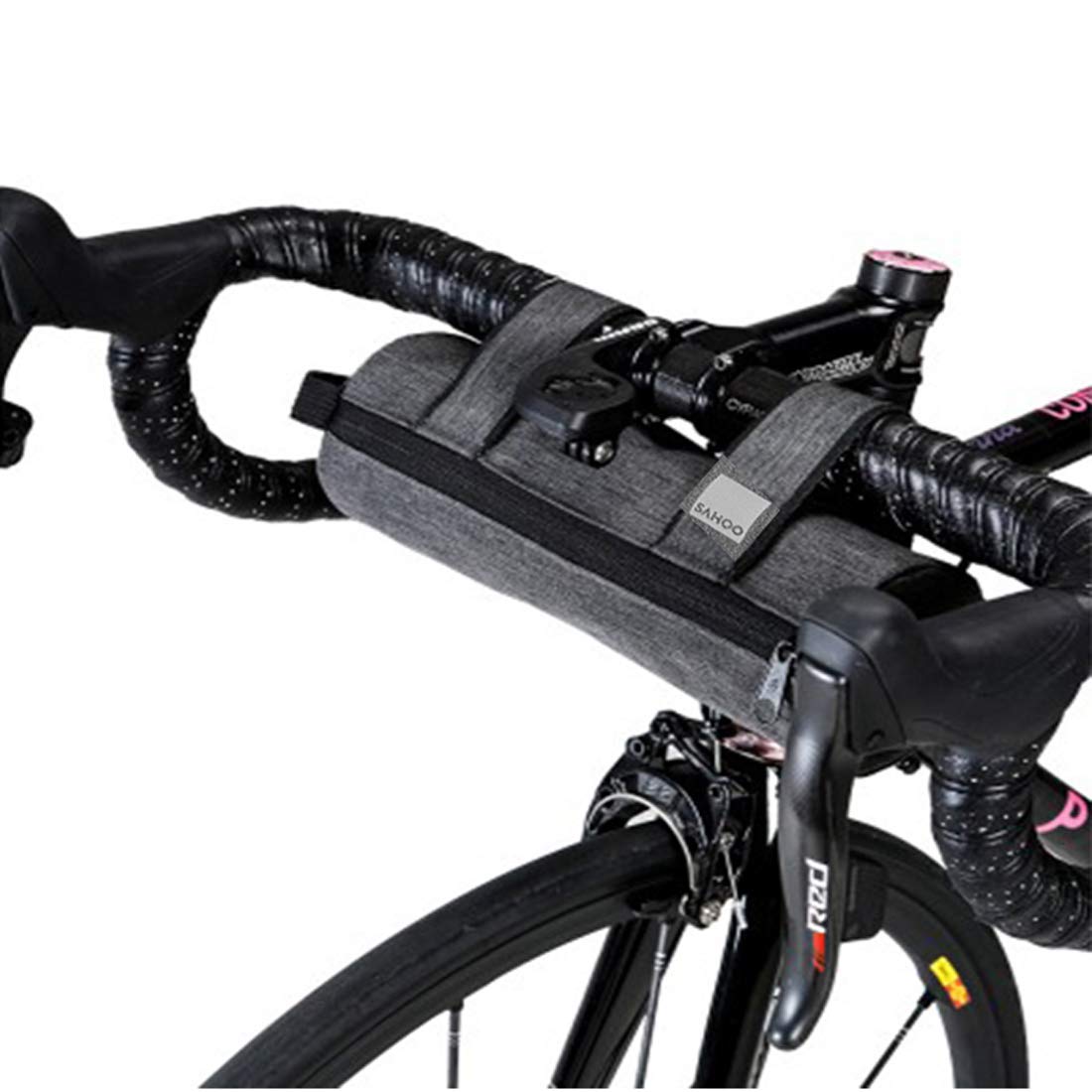 Bike Handlebar Bag, XPhonew Insulateion Cooler Bag Road Bicycle Frame Bag Outdoor MTB Mountain Bike Top Tube Water Bottle Pouch, Drink Keep Warm or Cold Cycling Storage Pack Pocket Pannier Accessories