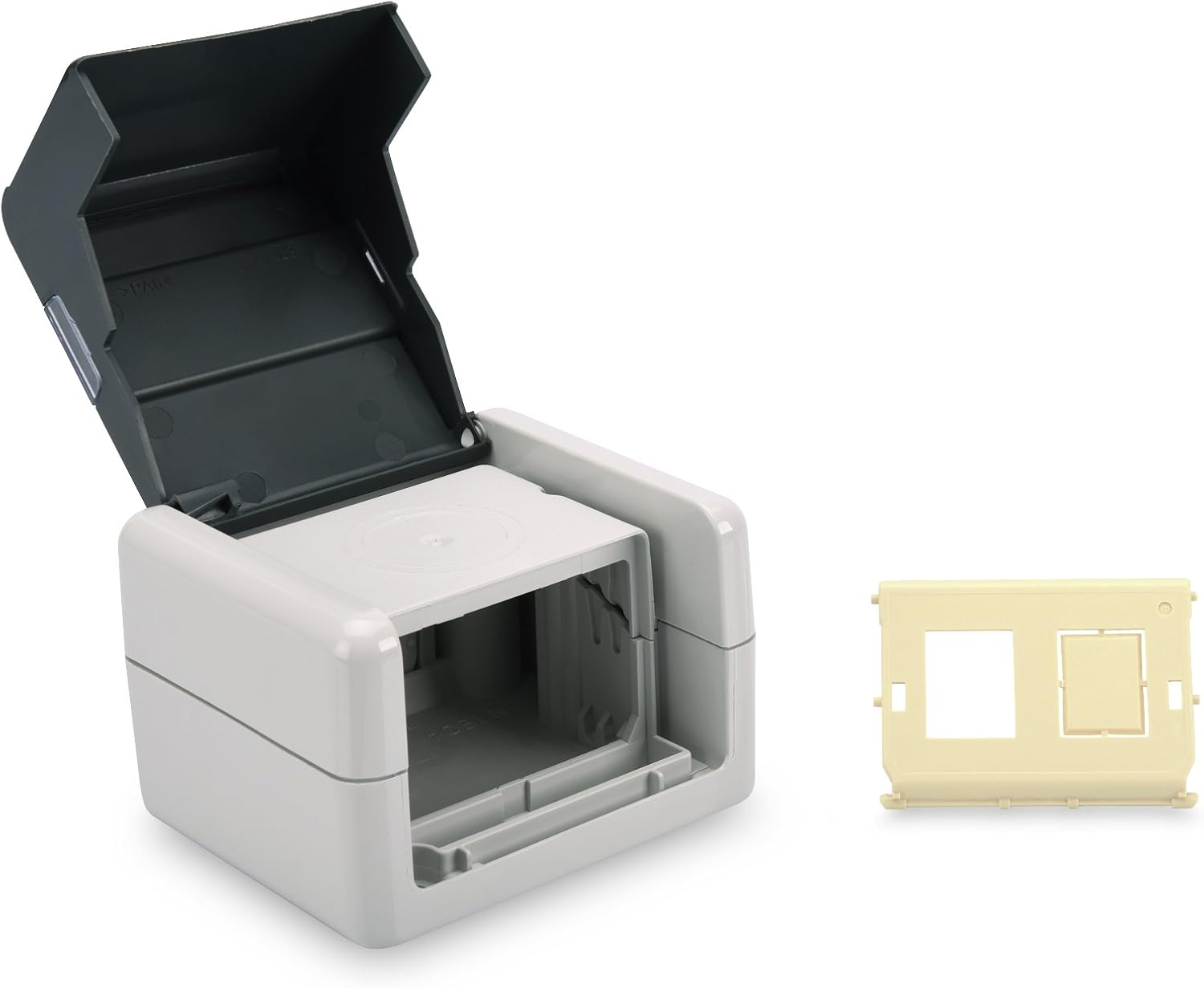 Outdoor Surface Mount Box for Keystone Modules Ip44 Surface Mount With Hinged Lid, DN-93844-OD - Image 5