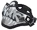 Coxeer Mesh Half Face Skull Mask Striker Steel Airsoft Mask Tactical Lower Face mask (Black) (Mesk Mask)