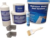 Nassboards 5m Waterproof Tanking Kit System for Wetrooms Bathrooms Kitchens Wet view 1