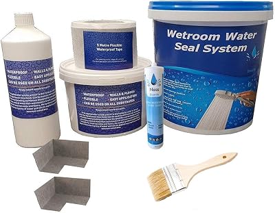 Nassboards 5m Waterproof Tanking Kit System for Wetrooms Bathrooms Kitchens Wet