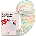 Kitsch Satin Microfiber Hair Towel Wrap for Women - Valentines Gift for Her, Super Absorbent, Quick Dry, Anti-Frizz - for Long and Short Hairs, Turbans for Women, Wet and Curly Hair Wrap - Aura
