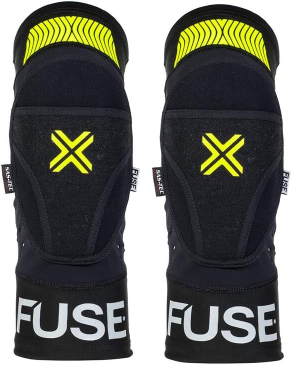 Fuse Omega Knee Pads | Black/Neon Yellow | M/L