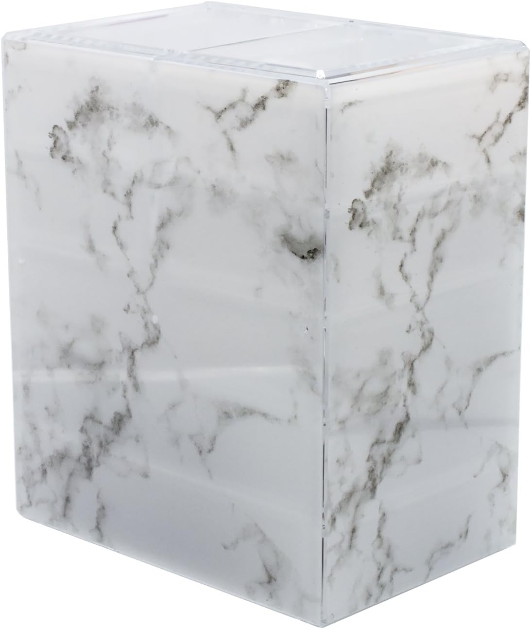 Sorbus Luxe Marble Cosmetic Makeup and Jewelry Storage Case Display - Spacious Design - Great for Bathroom, Dresser, Vanity and Countertop (4 Large, 2 Small Drawers, Marble Print): Home Improvement