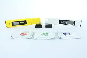 Digital pH/TDS/EC/Temperature Meter Combo, Set of 2