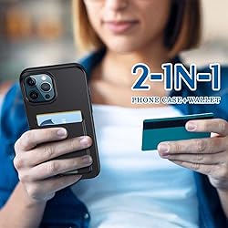 Petocase for iPhone 12 Pro Max Wallet Case Card