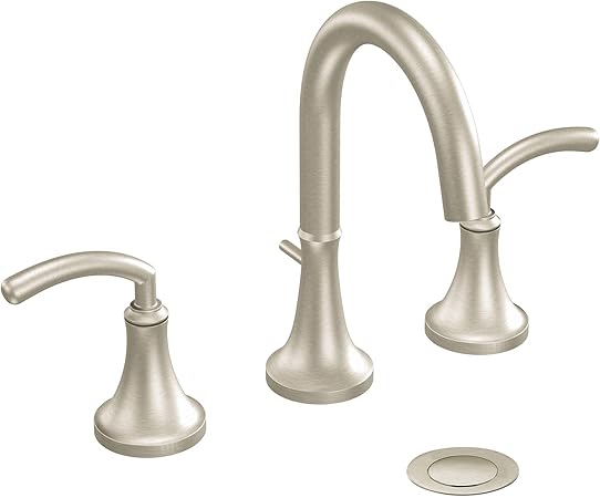 Moen Ts6520bn Icon Two Handle High Arc Bathroom Faucet Without