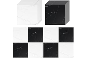 30-Sheets Peel and Stick Wall Tiles – Waterproof Self-Adhesive Floor & Wall Tiles for Kitchen, Bathroom, Bedroom, Outdoor – D