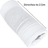 FindASpare Universal Tumble Dryer Vent Hose 2.5m 4 inch White view 2