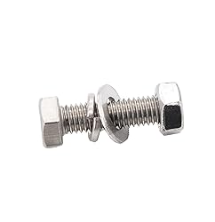 binifiMux 10-Pack M6 x 40mm Hexagon Screws Hex