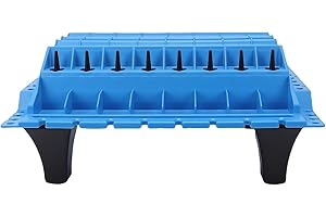 GOTOTOP Engine Cylinder Head Organizer Tray, Valves Stand Tool Storage Compartments for Car Cylinder Head Parts Valves Spring