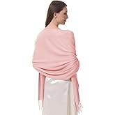 lifwimner Pashmina Shawls Wraps for Evening Dress Women's Warm Scarf Bridesmaid Wedding Bridal Gifts Large Winter Scarves
