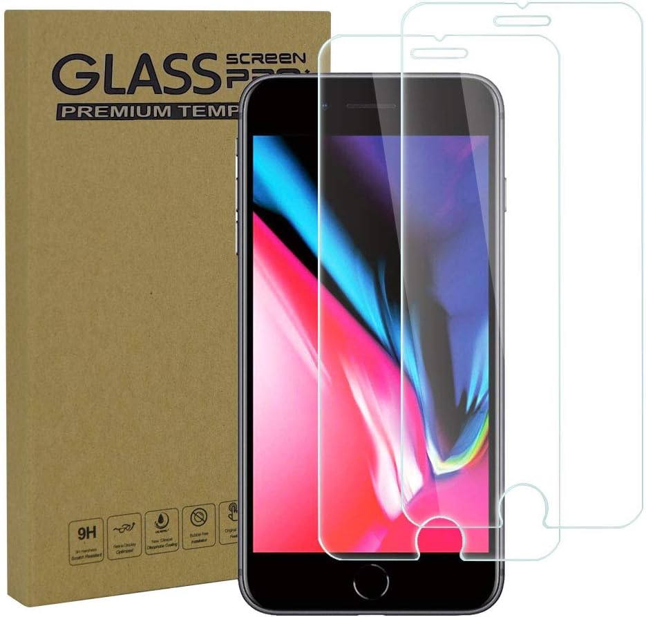 Junwer Screen Protector For Iphone 8 Amazon Co Uk Electronics