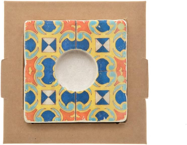 SVE Portalume Tealights, Marble 10x10x2.4 cm Floor Tiles Quater