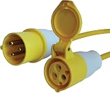 Faithfull FPPTL14HDUTY 14m 110V Heavy Duty Trailing Lead 16A 2.5mm Cable view 3