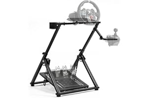 Marada Racing Steering Wheel Stand Pro "X" Frame Racing Simulator Steering Stand Fits for G29 G920 T300RS Wheel Pedals Not In
