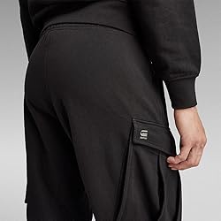 G-STAR Raw Men's Rovic Sweat Pant,Dark Black,L