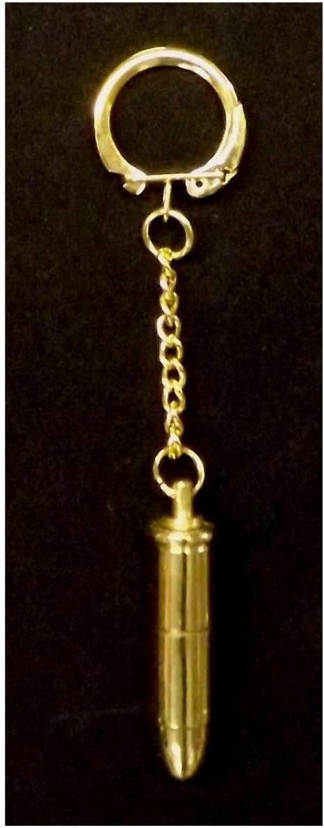 Bullet brass key rings (38 Special)