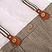 ZOEREA Baby Boy Outfits Set, 3pcs Long Sleeves Gentleman Jumpsuit & Vest Coat & Berets Hat with Bow Tie (Brown 1, 3-8 Months)