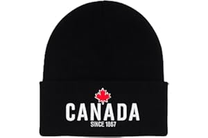 Bioworld Canada Black Cold Weather Beanie
