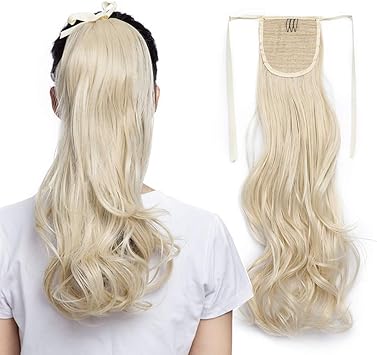 Queue De Cheval Extension A Fibres Attachée Par Bandeau