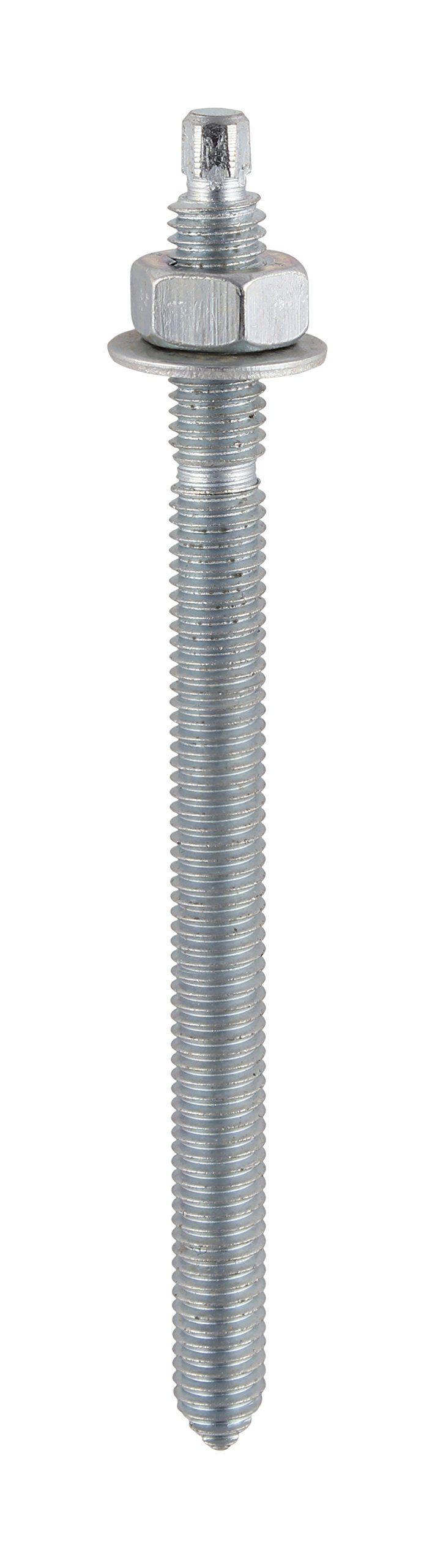 TIMCO BZP Resin Stud - M12 x 160 - Zinc - Box of 10