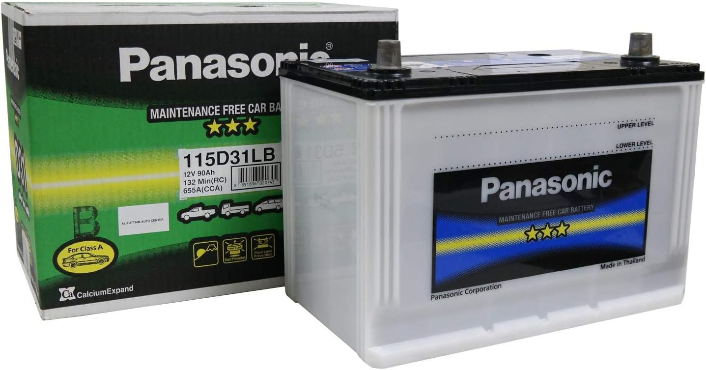 BaTTERY PaNaSONIC 115D31L 12V 90ah Buy Online at Best Price in UAE