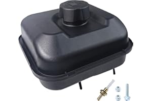 WOTIAN Gas Fuel Tank Compatible with GX160 GX200 5.5HP 6.5HP Harbor Freight Predator 212cc Engine Anti-vibration HDPE Never Rust Oil Tanks Replaces for 17510-ZE1-020ZA 17510-ZE1-030ZF