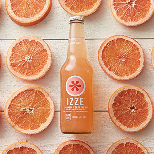 IZZE Sparkling Juice, Grapefruit, 12 Fl Oz (pack of 4) Pricepulse