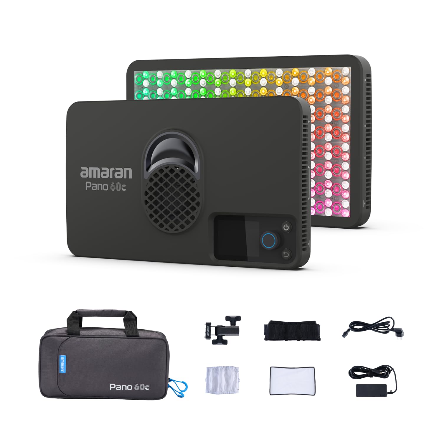 amaran Pano 60c Kit,Compact 60W RGBWW Full Color